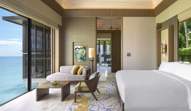 Grand Ocean Front Villa Bedroom